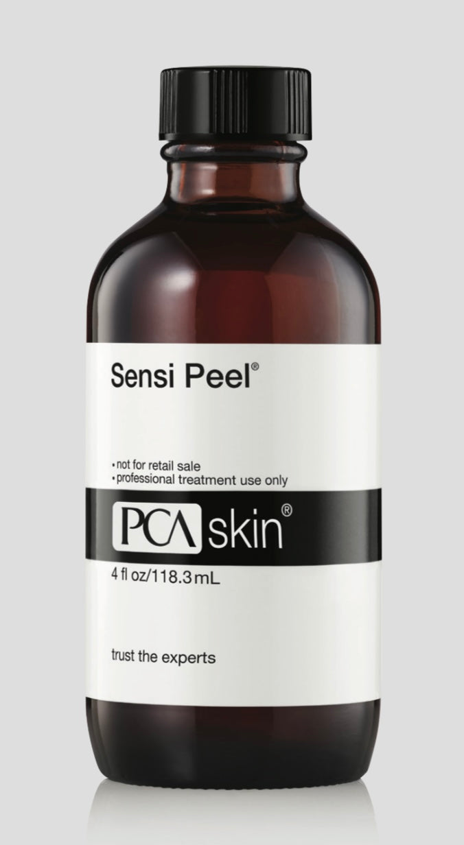 PCA Chemical Peels: Sensi Peel for Facial Rejuvenation Treatment